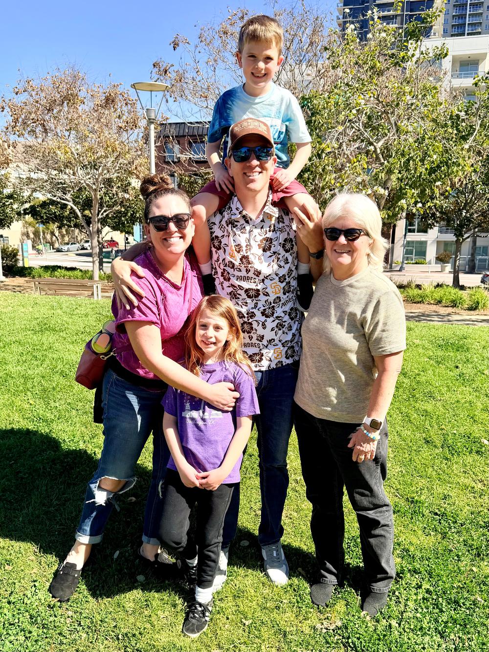 Travis Saling and his family — Take The Rate